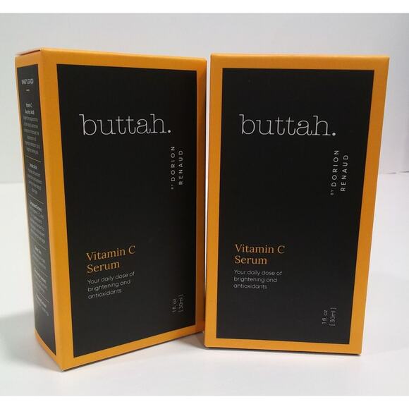 2 X Buttah Skin Vitamin C Serum 1 FL oz e 30mL Expired 04/2024 - Picture 3 of 5